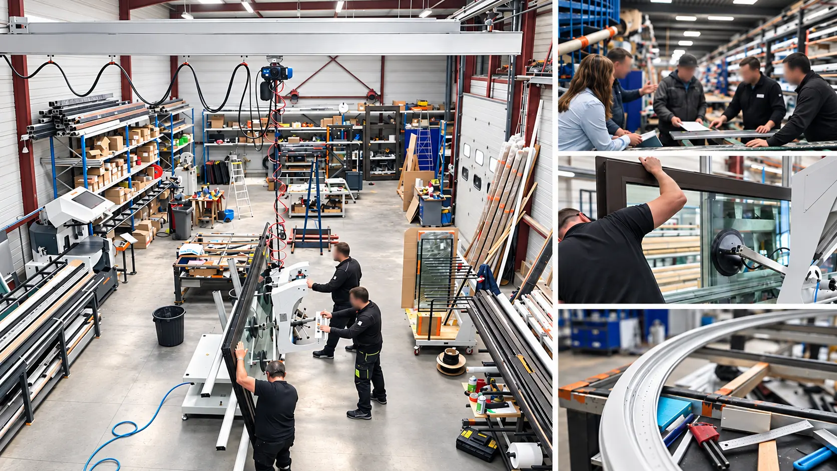 Atelier ACMA — fabrication et assemblage de menuiseries aluminium sur mesure